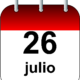 Agenda del día, viernes 26 de julio del 2024