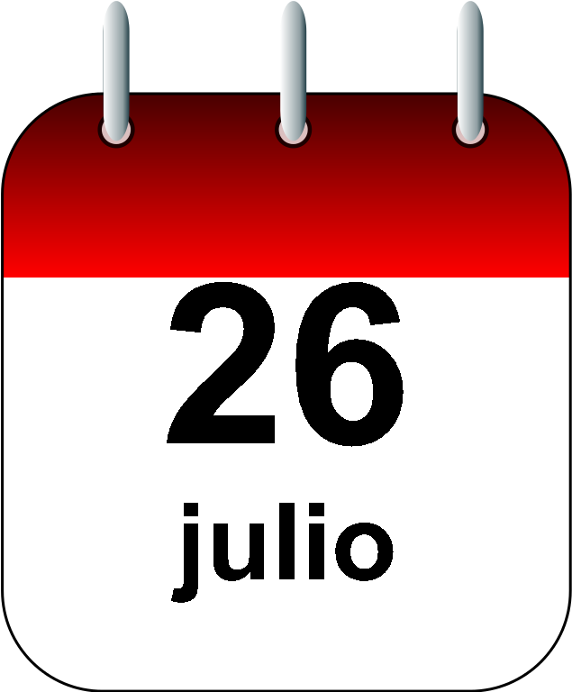 Agenda del día, viernes 26 de julio del 2024