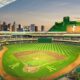 ARCHIVO - Este diseño por computadora distribuido por los Atléticos de Oakland el 26 de mayo de 2023 muestra la propuesta del nuevo parque del equipo en Las Vegas (Courtesy of Oakland Athletics via AP, File)