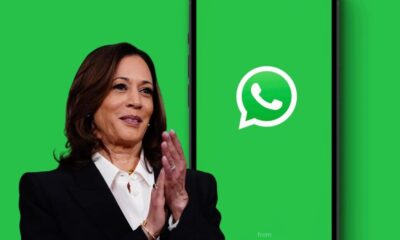 La campaña de Harris lanza un canal en WhatsApp