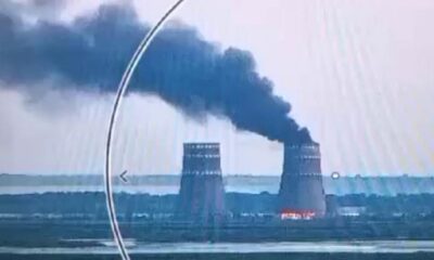 Ucrania denuncia chantaje por parte de Rusia tras incendio en central nuclear de Zaporiyia